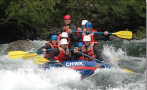 white water river rafting